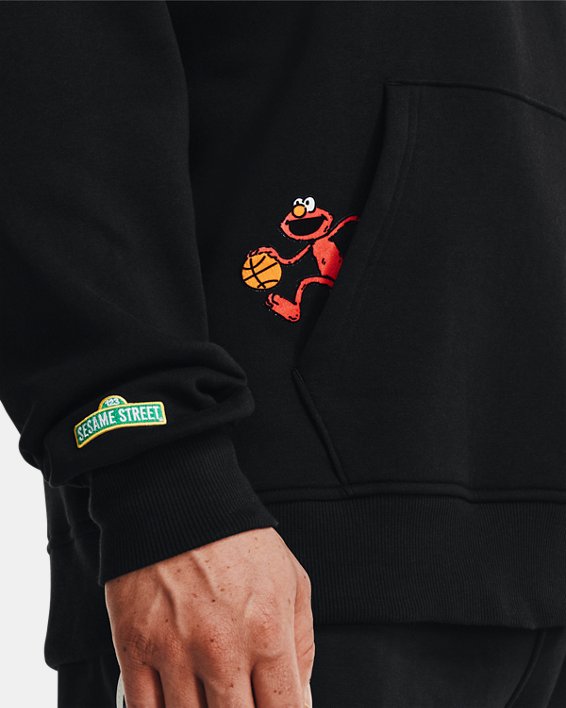 Men's Curry Elmo Got Game Hoodie in Black image number 4
